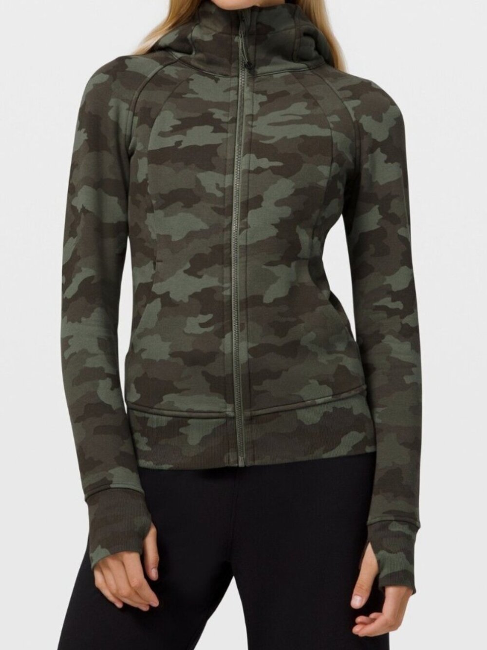 Lululemon Camo Scuba Hoodie